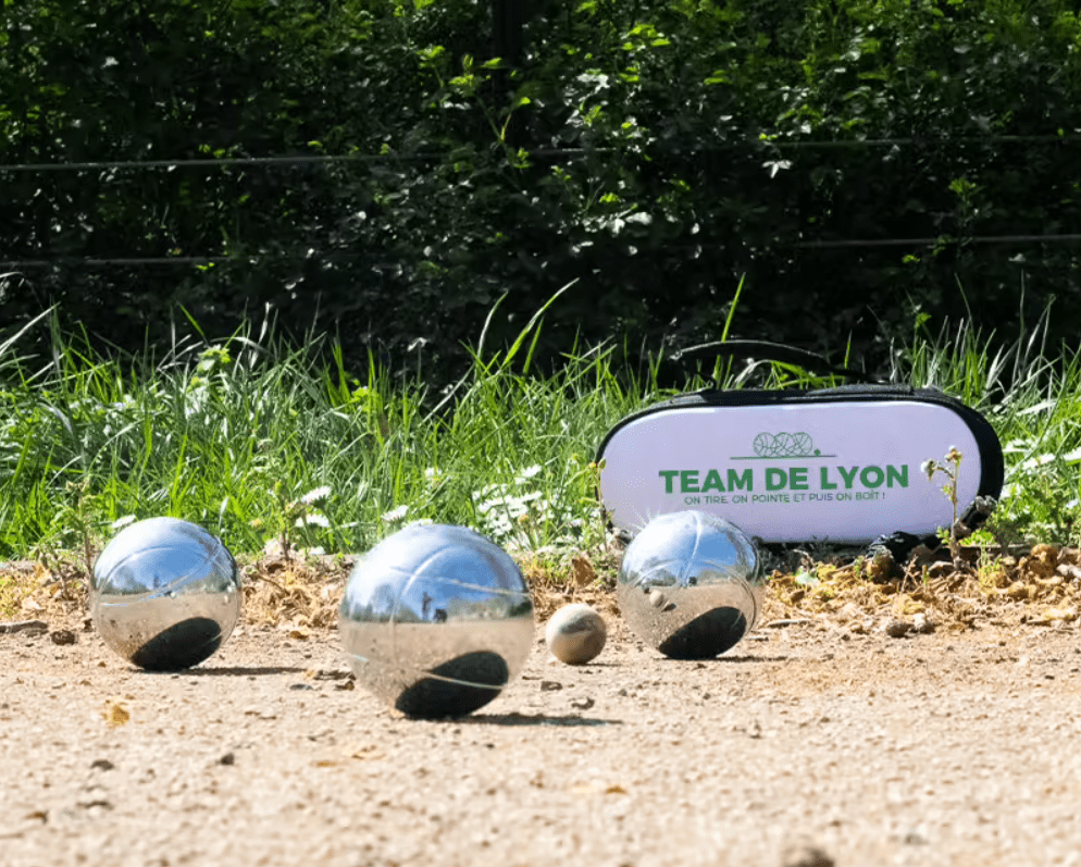 Sacoche de pétanque personnalisée coloris vert