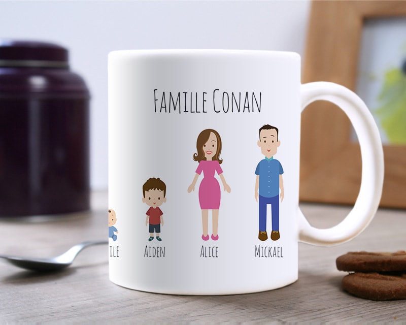 Cadeau de Noël : Mug Family Circus