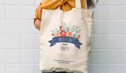 Tote bag meilleure mamie