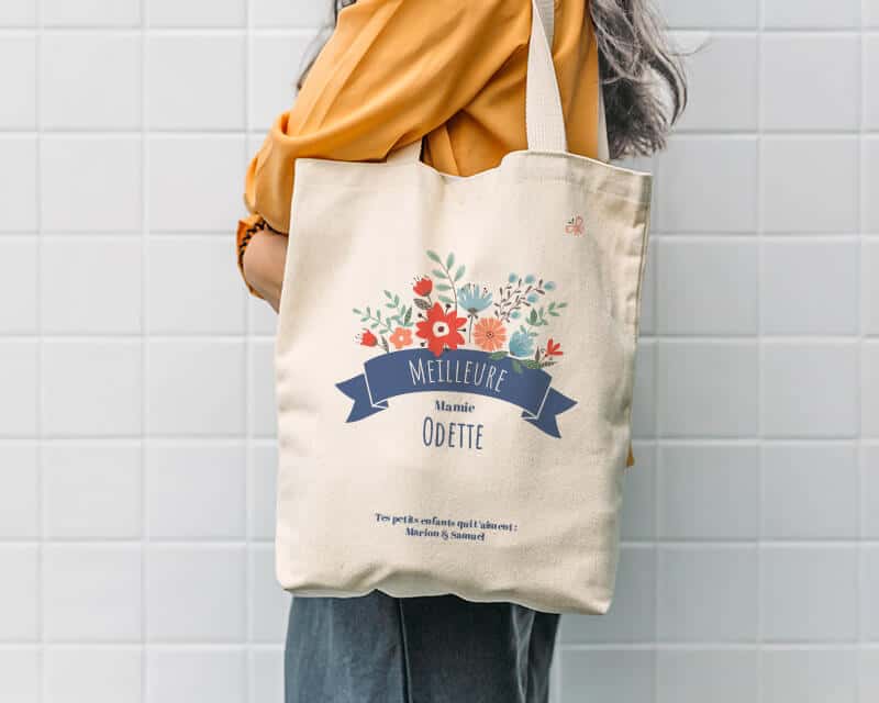 Tote bag meilleure mamie