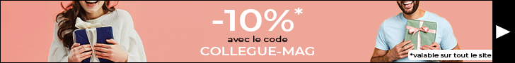 Bannière -10% avec le code COLLEGUE-MAG