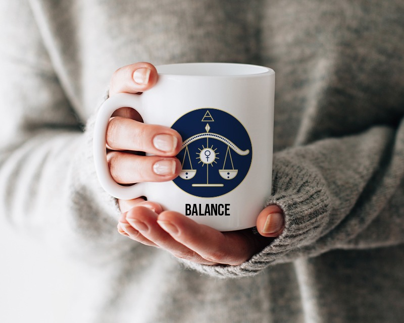 Mug personnalisé Astro Balance