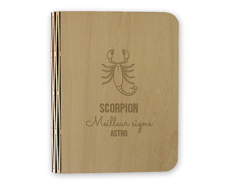 Cadeau personnalisé Astro Scorpion