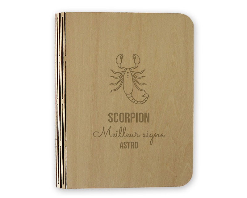 Cadeau personnalisé Astro Scorpion