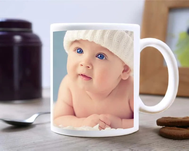 Mug personnalisé avec photo de bébé