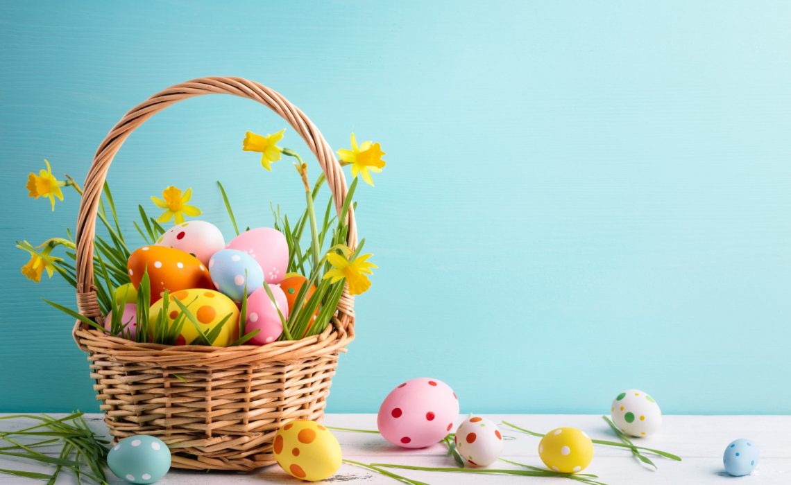 Pâques gourmand - Panier cadeau