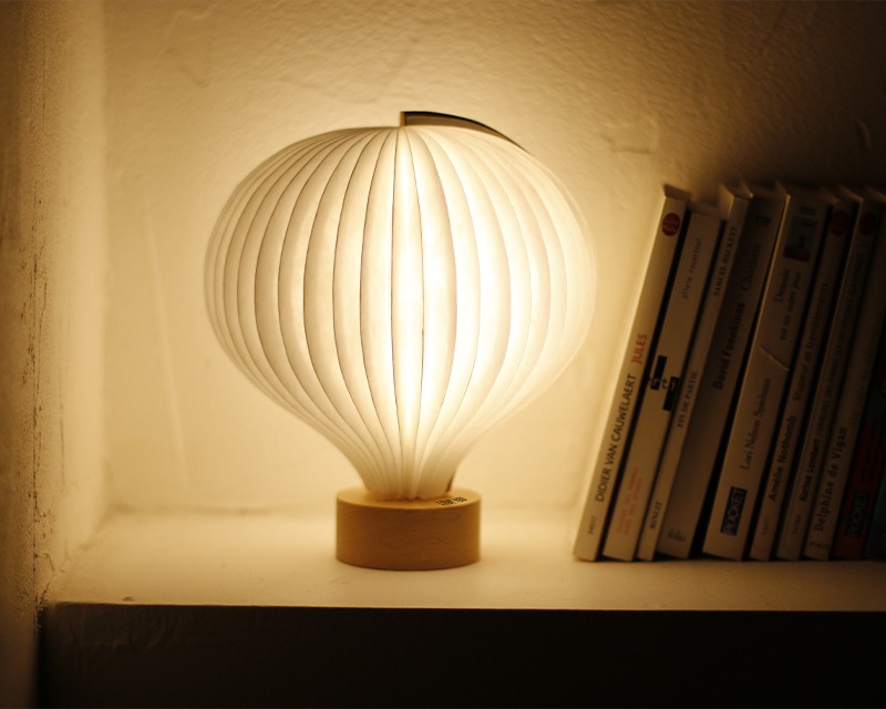 Lampe originale ballon personnalisée
