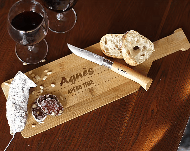 Planche apéritif personnalisée
