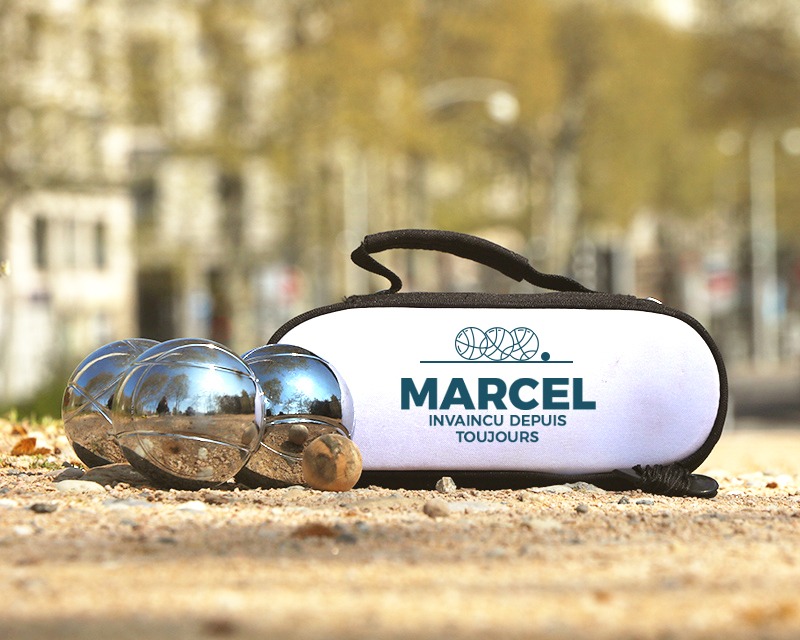 Sacoche de pétanque personnalisable invaincu depuis toujours