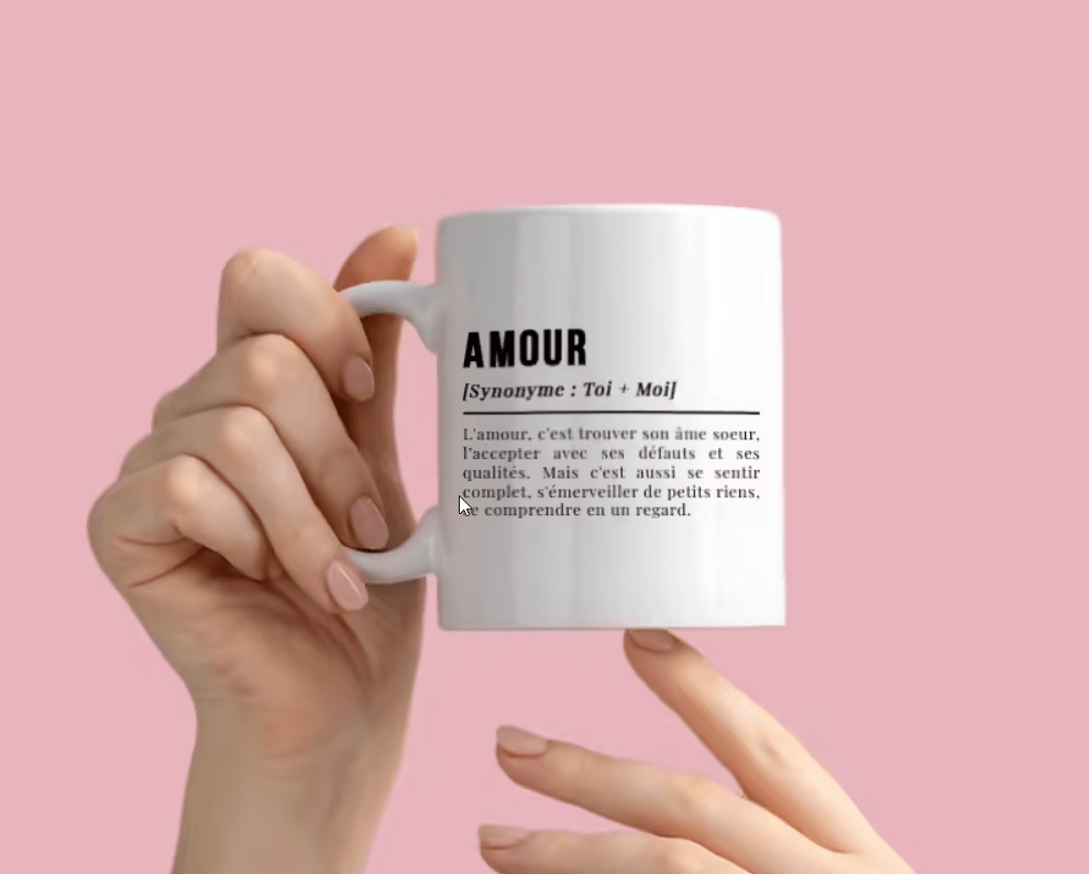 Mug Magique Amour Définition