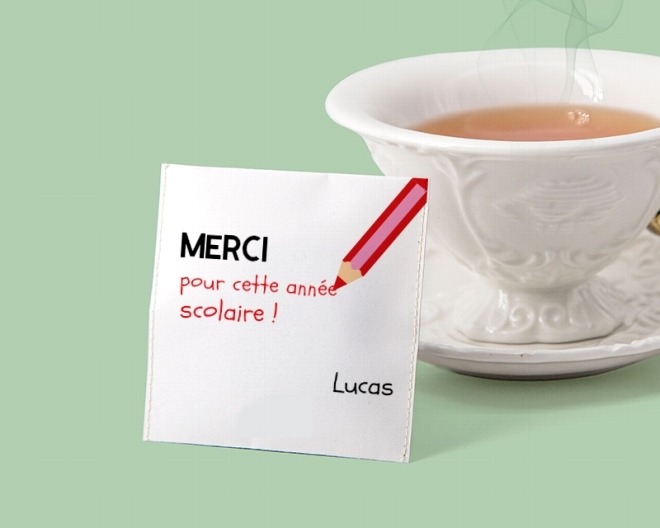 Sachet de thé personnalisé