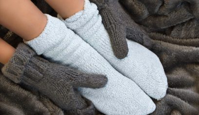 plaid chaussette