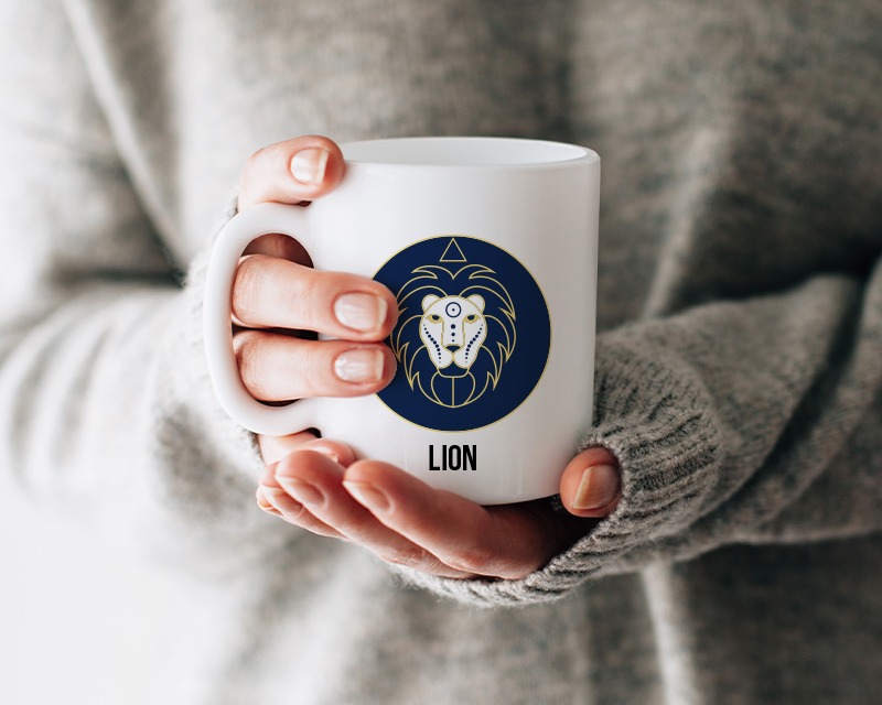 Mug personnalisé Astro Lion