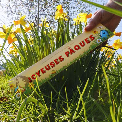Toblerone géant - Joyeuses Pâques