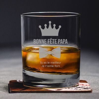 Verre à Whisky personnalisé - Papa Royal