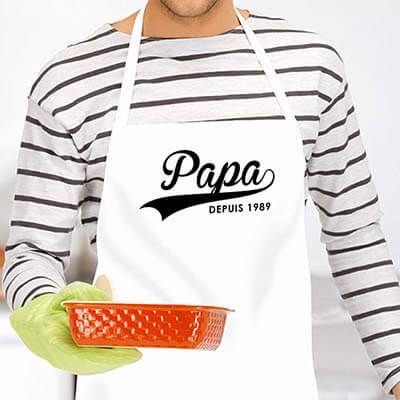 Tablier Papa depuis