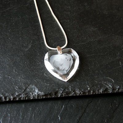 Pendentif Cristal Swarovski® Coeur Photo