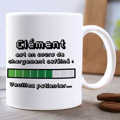 Mug personnalisé - Chargement caféiné