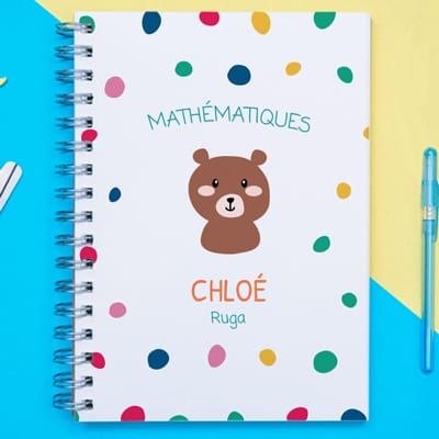 Cahier personnalisable - Collection Animaux