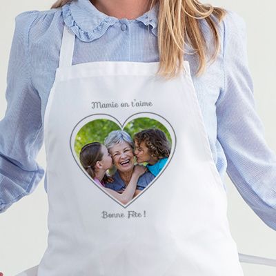 Tablier Coeur Photo