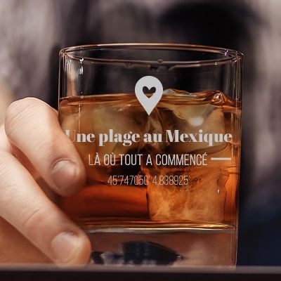 Verre à Whisky personnalisé - Là où tout a commencé