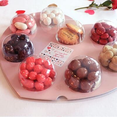 Palette Coeur Biscuits personnalisable