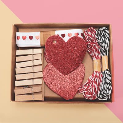 Kit Décoration de Cadeaux - LOVE - DIY
