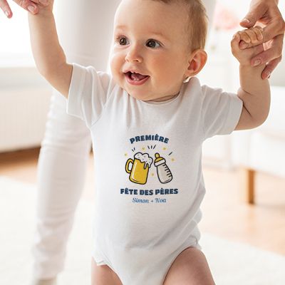 Body bébé personnalisé - Chacun son biberon !