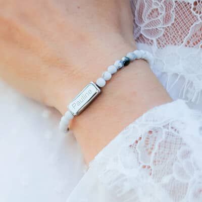 Bracelet perles Personnalisable - Prénom