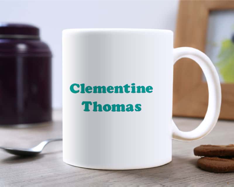 Mug personnalisé - Coeur Elle et Lui