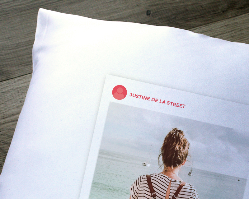 Coussin personnalisé photo - Instamoment
