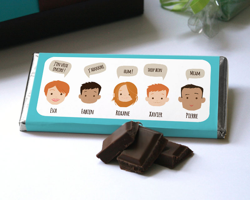 Tablette de chocolat Family Circus Miam