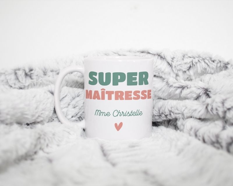 Mug personnalisé - Super Maîtresse