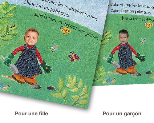 Le livre personnalisé : Le jardin enchanté de...