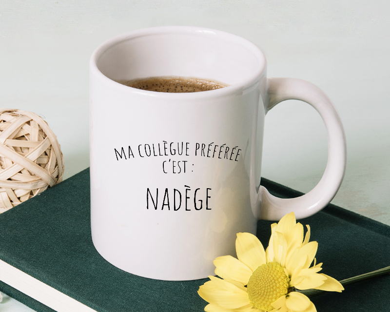 Mug personnalisable - Collègue Préféré-e | Cadeaux.com