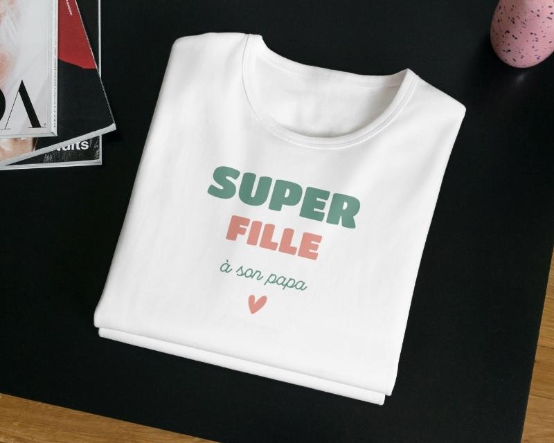 T-shirt femme personnalisé - Super Fille