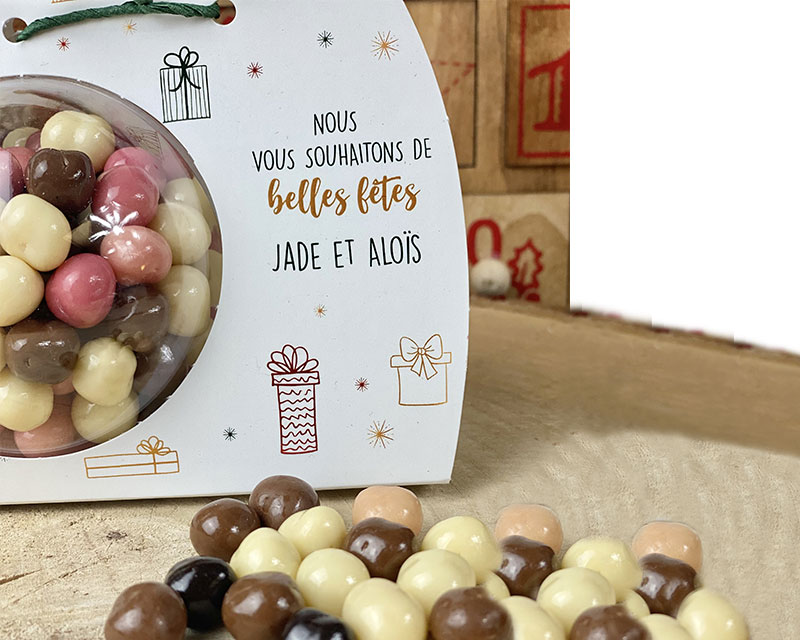 Ballotin de chocolats Noël