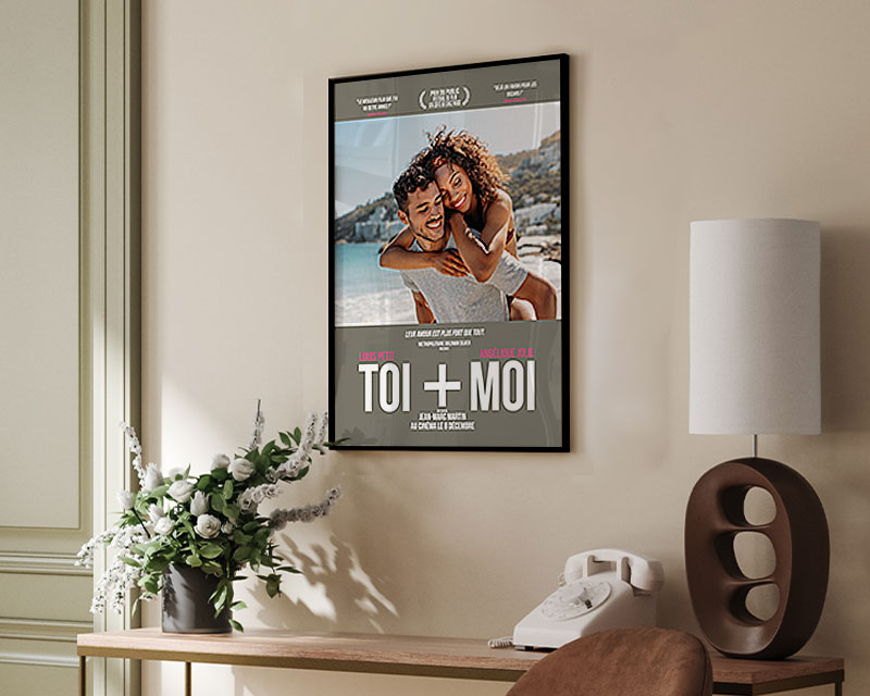 Affiche de cinéma Toi + Moi