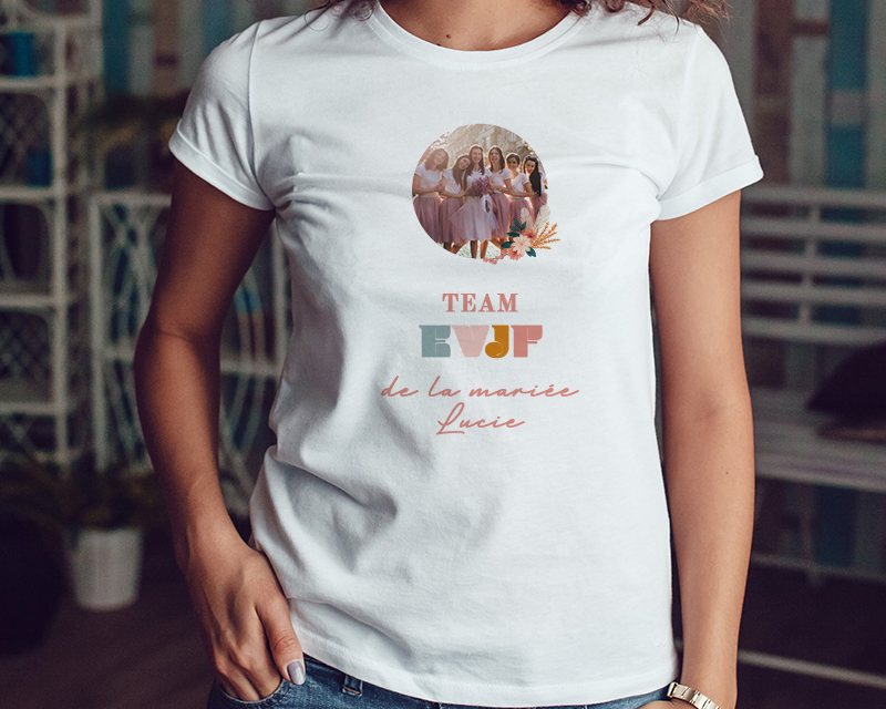 T-shirt femme personnalisé - EVJF