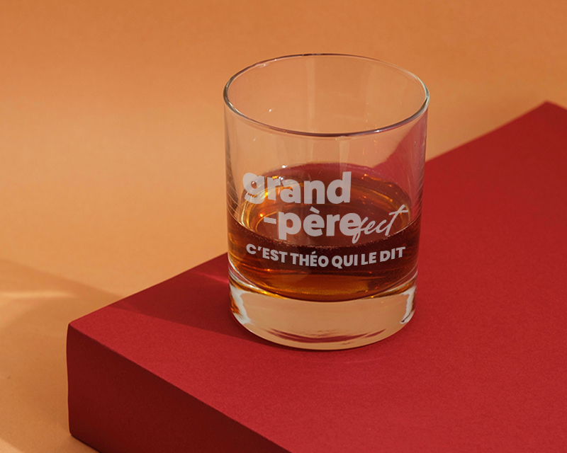 Verre à Whisky personnalisable - Grand Père-fect