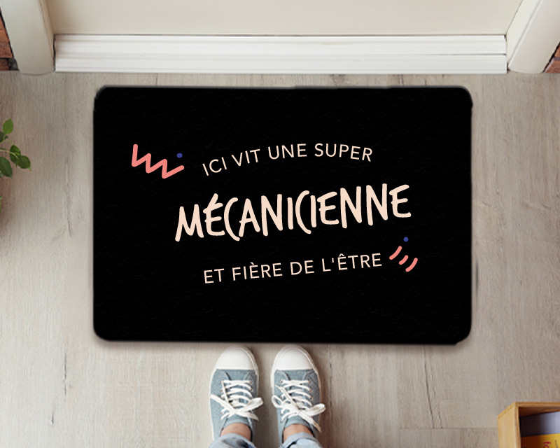Paillasson - Mécanicienne