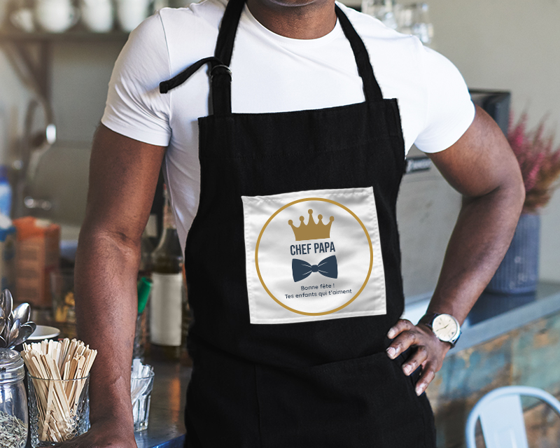 Tablier de cuisine personnalisé - Papa Royal