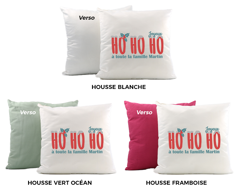 Coussin personnalisé - Collection Hohoho !