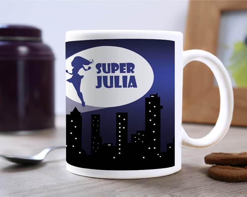 Mug personnalisé - Super Héroïne