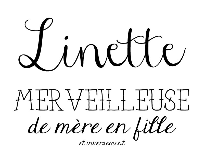 Tablier de mère en fille