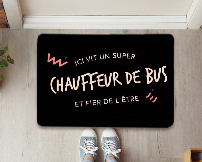 Paillasson - Chauffeur de bus