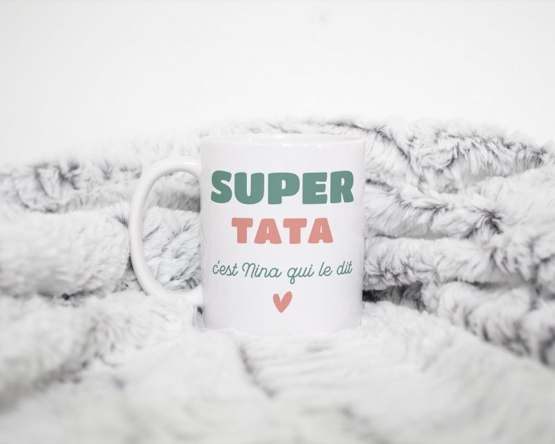 Mug personnalisé - Super Tata