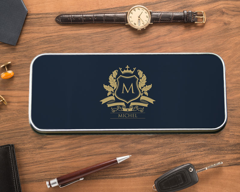 Trousse métal Blason