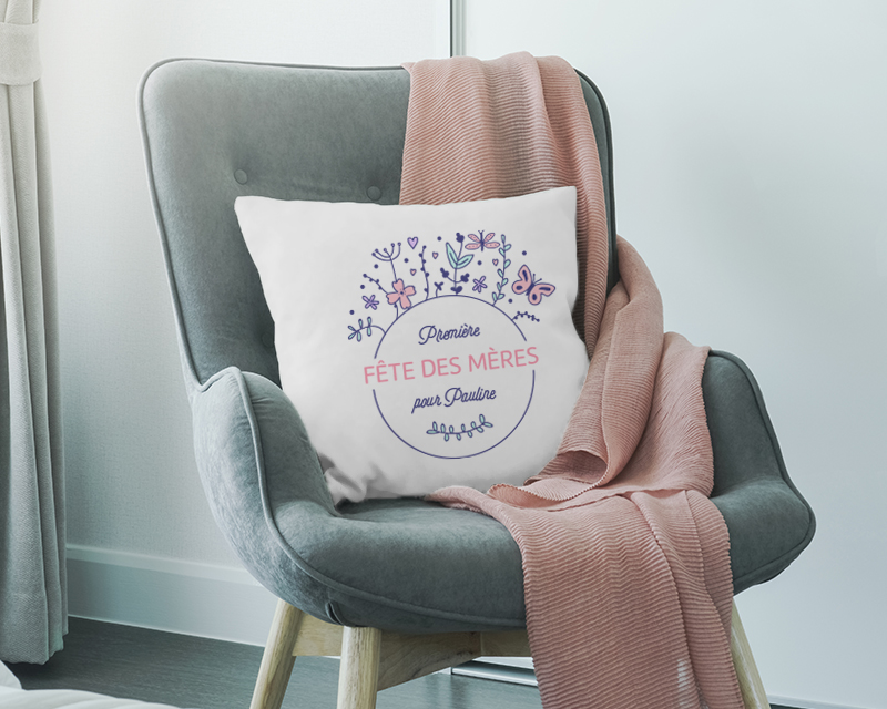 Coussin personnalisé - Collection Première Fête des Mères