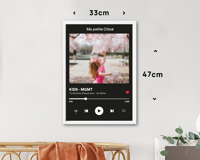 Affiche personnalisée - Spotify
